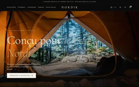 Site Boutique prêt à acheter