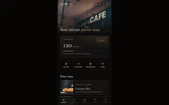 Site Café prêt à acheter